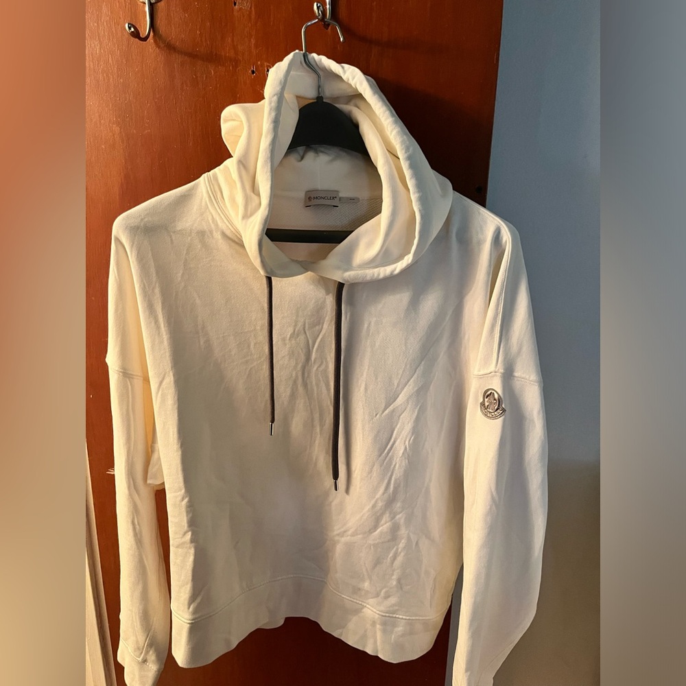 Moncler White Hoodie